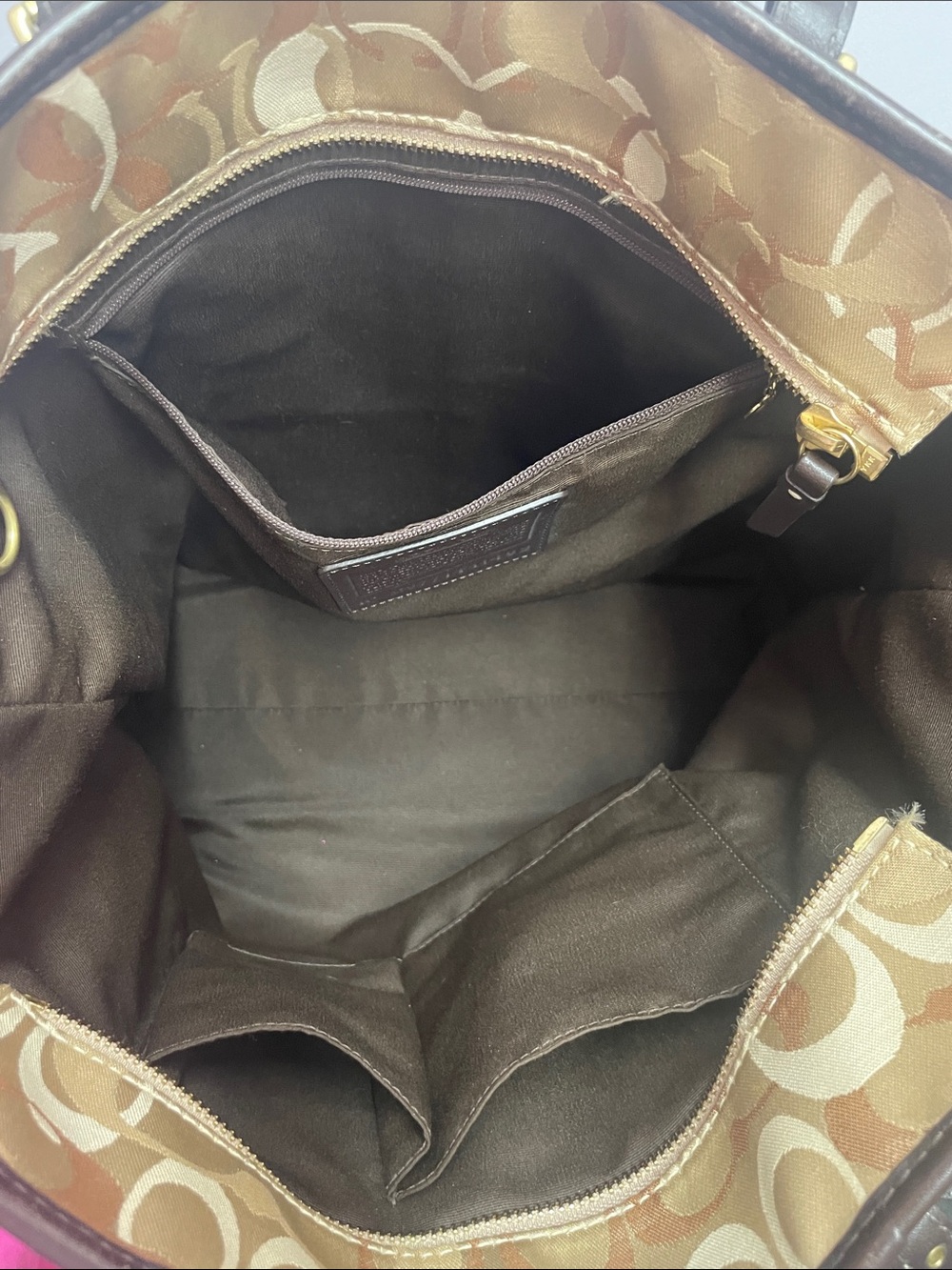 Coach ‘Hampton Holiday’ Patchwork Shoulder Tote - Picture 14 of 16